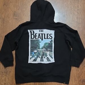The Beatles Upcycled Hoodie